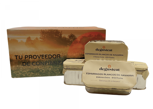 Pack Espárragos blancos de Navarra 4 uds x 780g