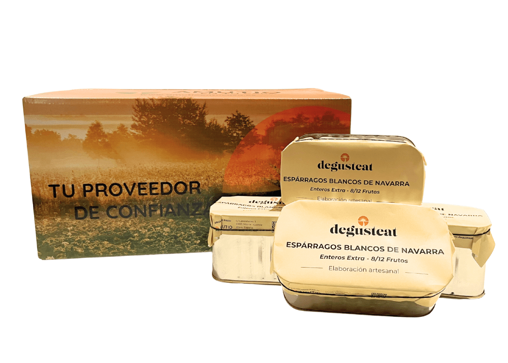 Pack Espárragos blancos de Navarra 4 uds x 780g