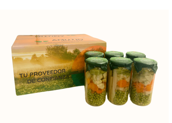 Pack Menestra de verduras 6 uds x 600g